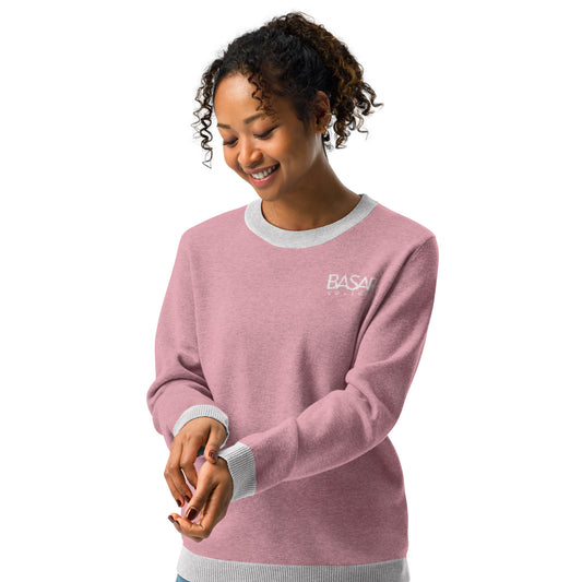 Basari® Knitted Crew Neck Sweater