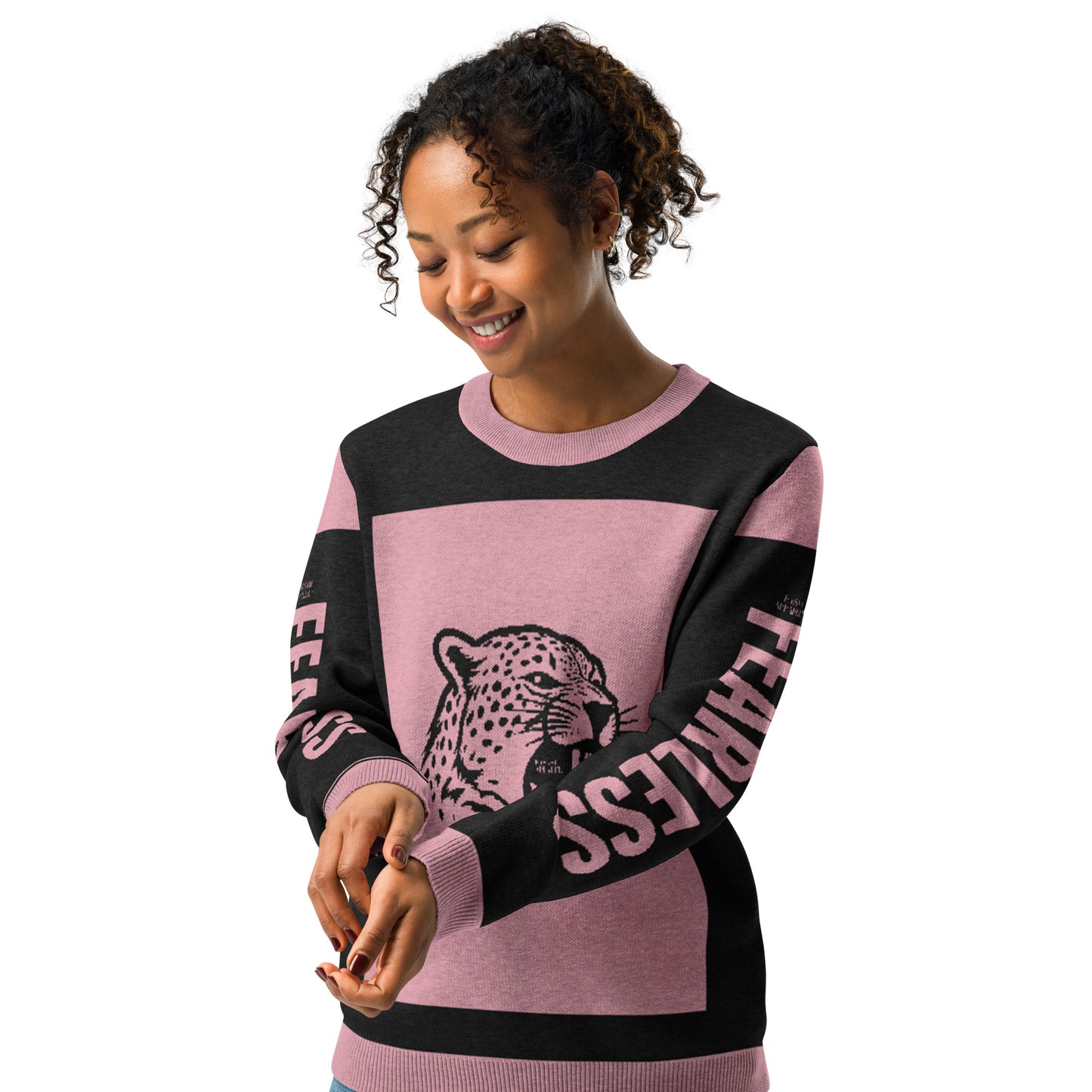 Fearless® Knitted Crew Neck Sweater