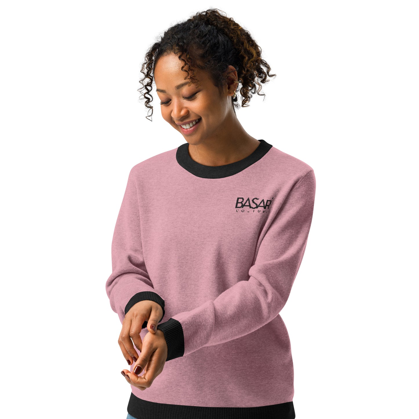 Basari® Knitted Crew Neck Sweater