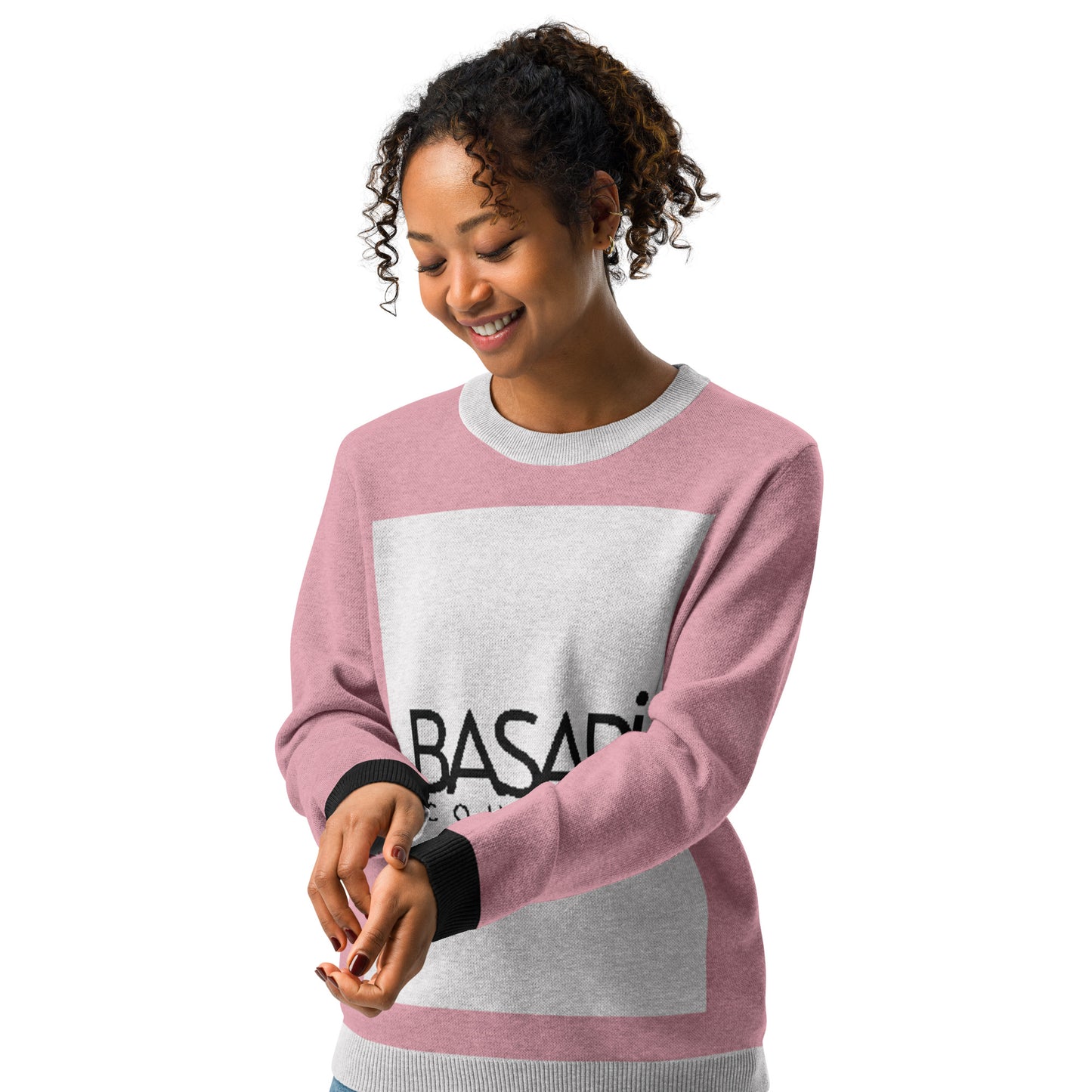 Basari® Knitted Crew Neck Sweater