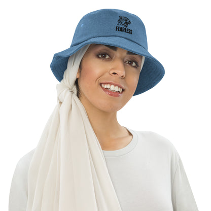 Fearless Unisex Denim Bucket Hat