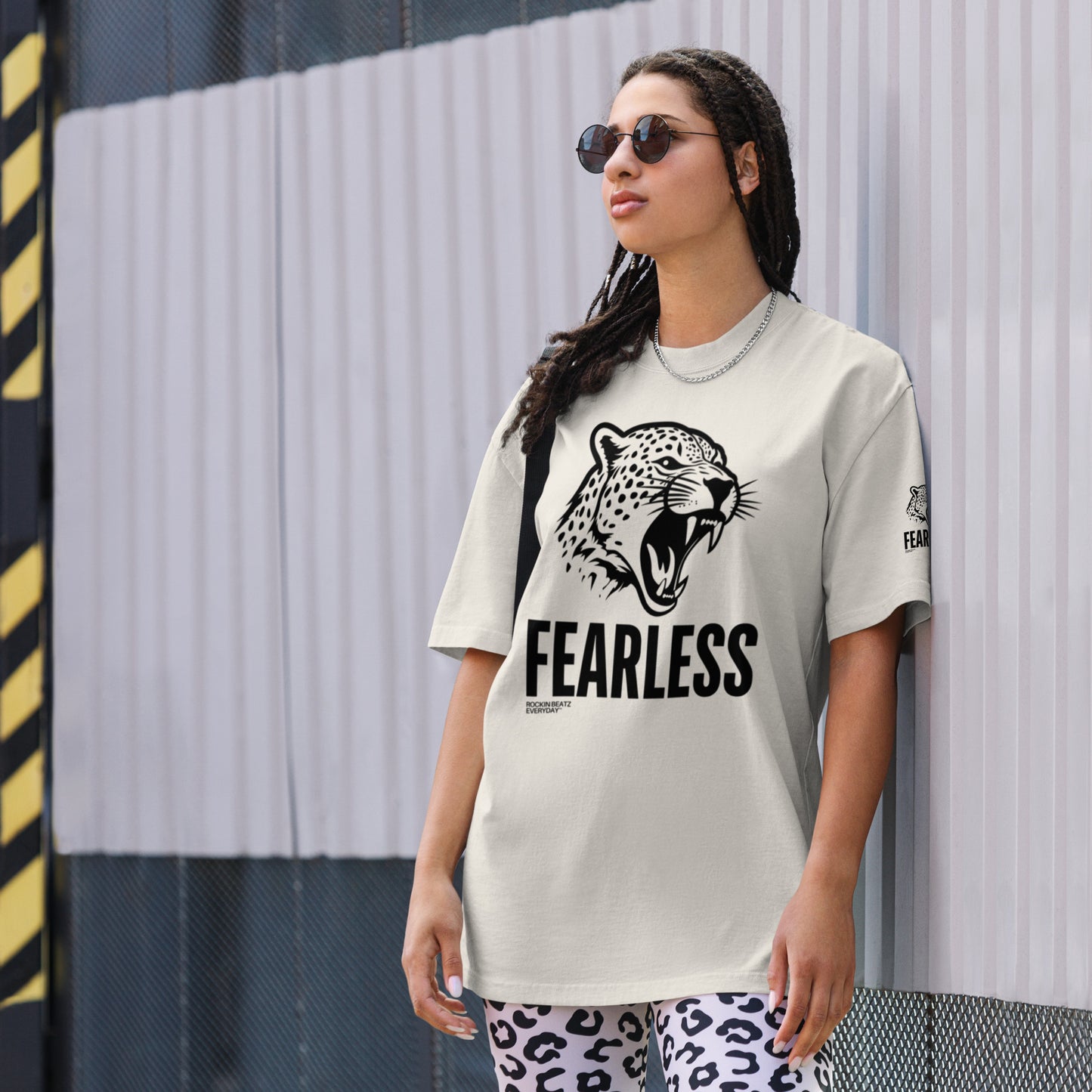 Fearless Unisex Oversized Tees