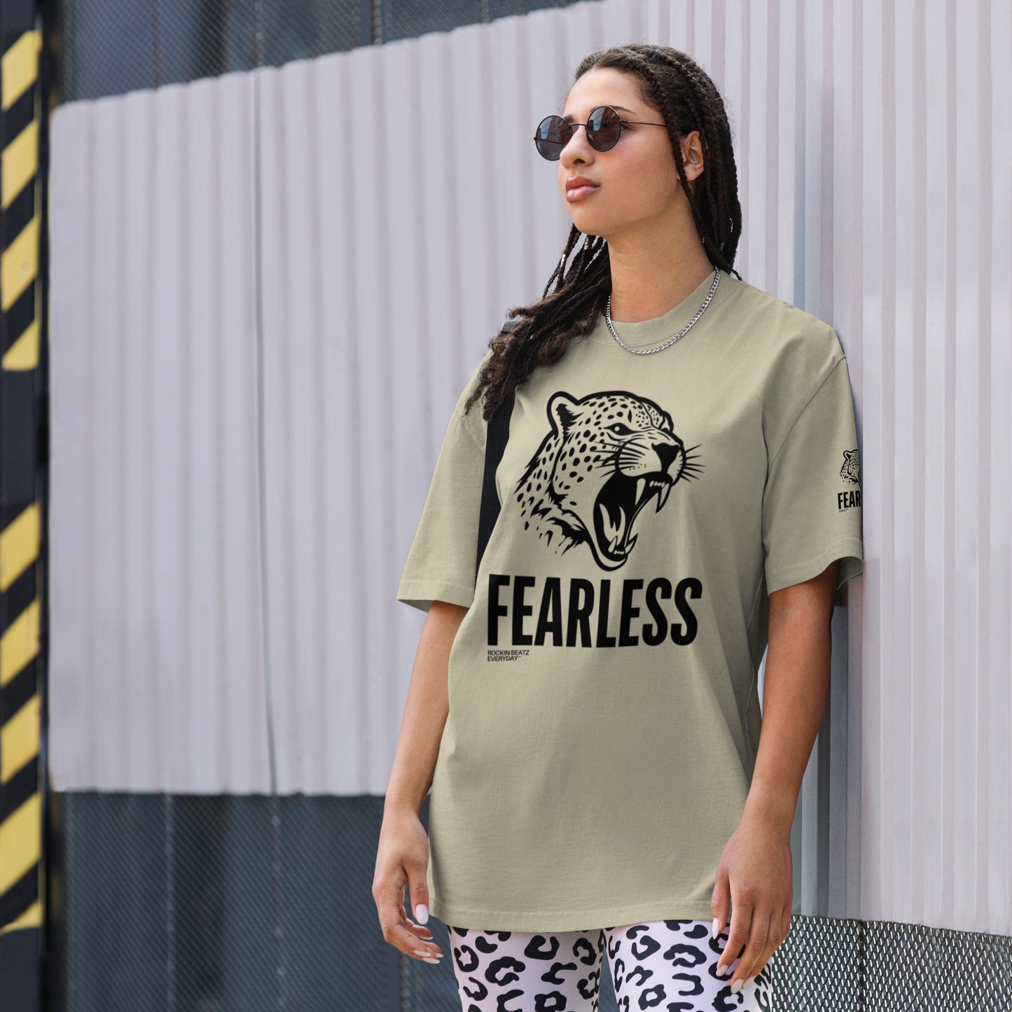 Fearless Unisex Oversized Tees