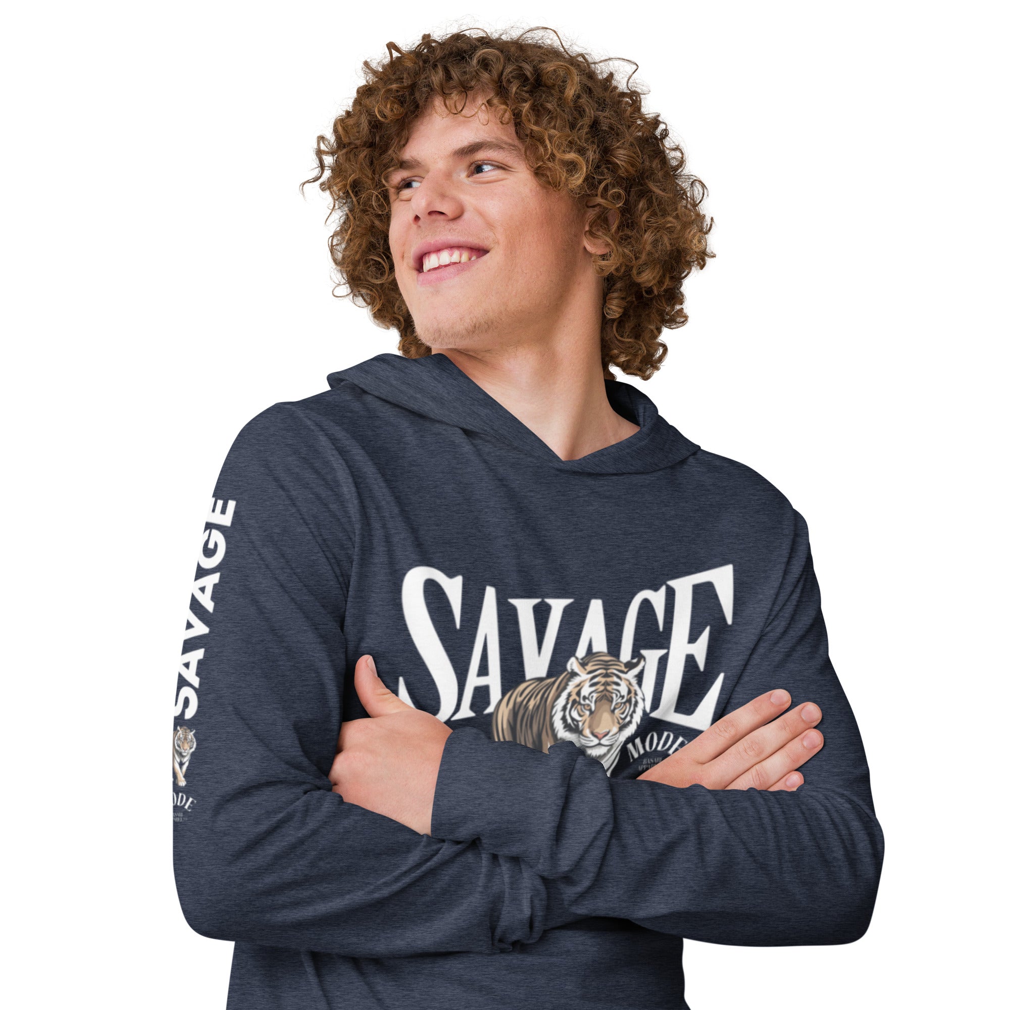 Savage Unisex Hooded Tee Basari Apparel Collection