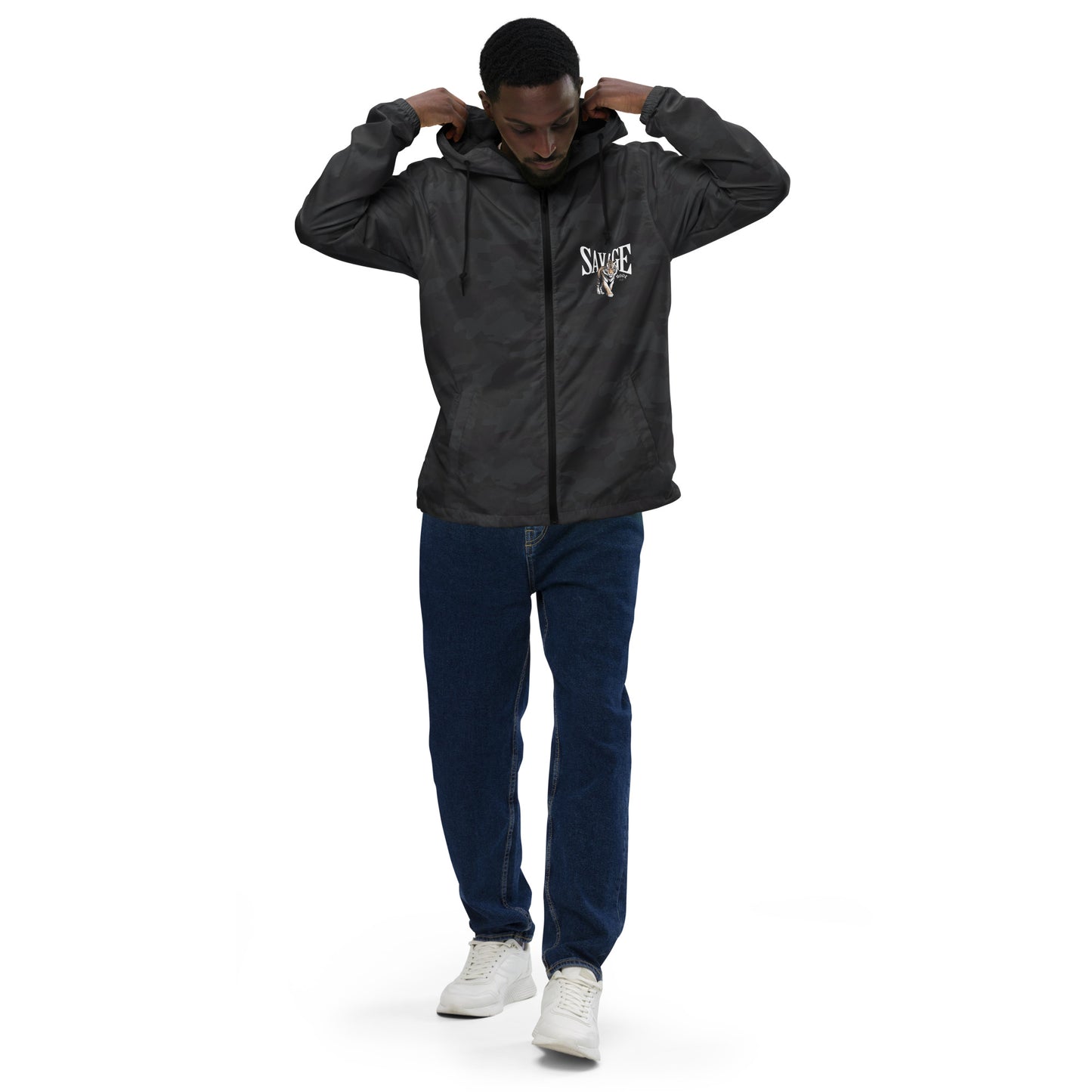 Savage Unisex Zip Windbreaker