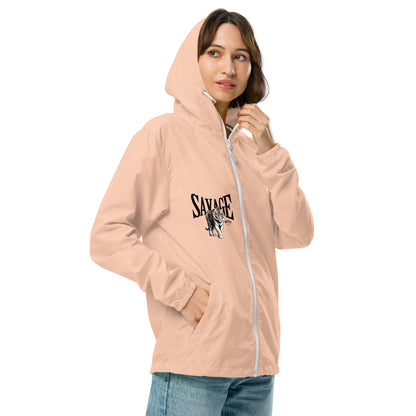 Savage Unisex Lightweight Zip Up Windbreaker