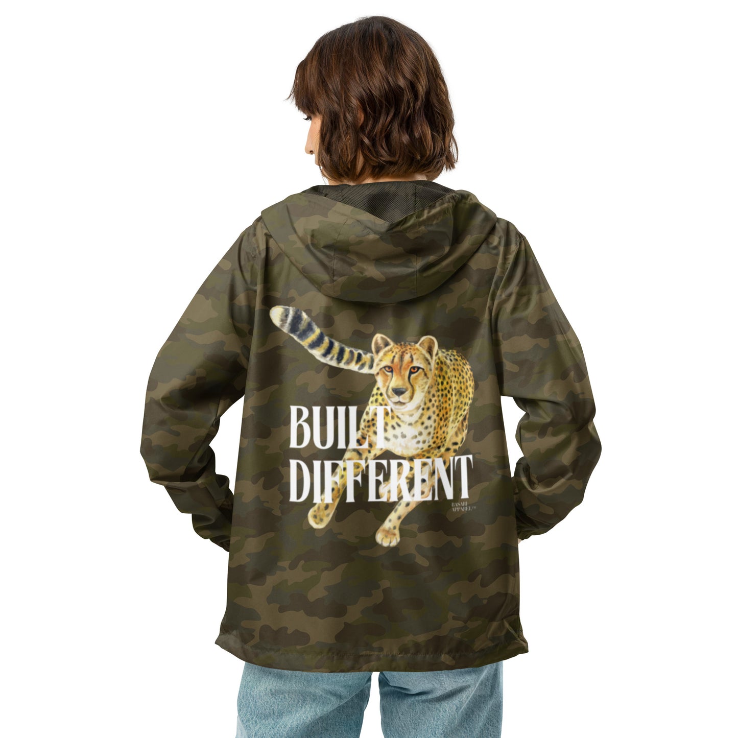 Built Different Unisex Windbreaker