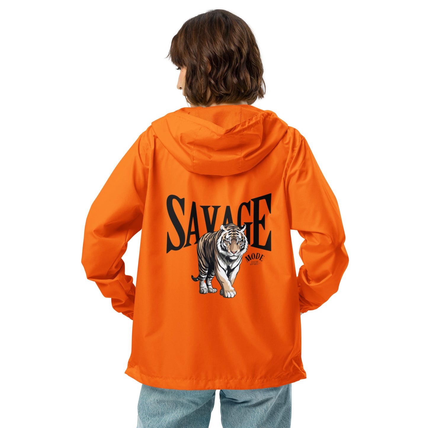 Savage Unisex Lightweight Zip Up Windbreaker