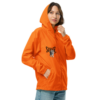 Savage Unisex Lightweight Zip Up Windbreaker