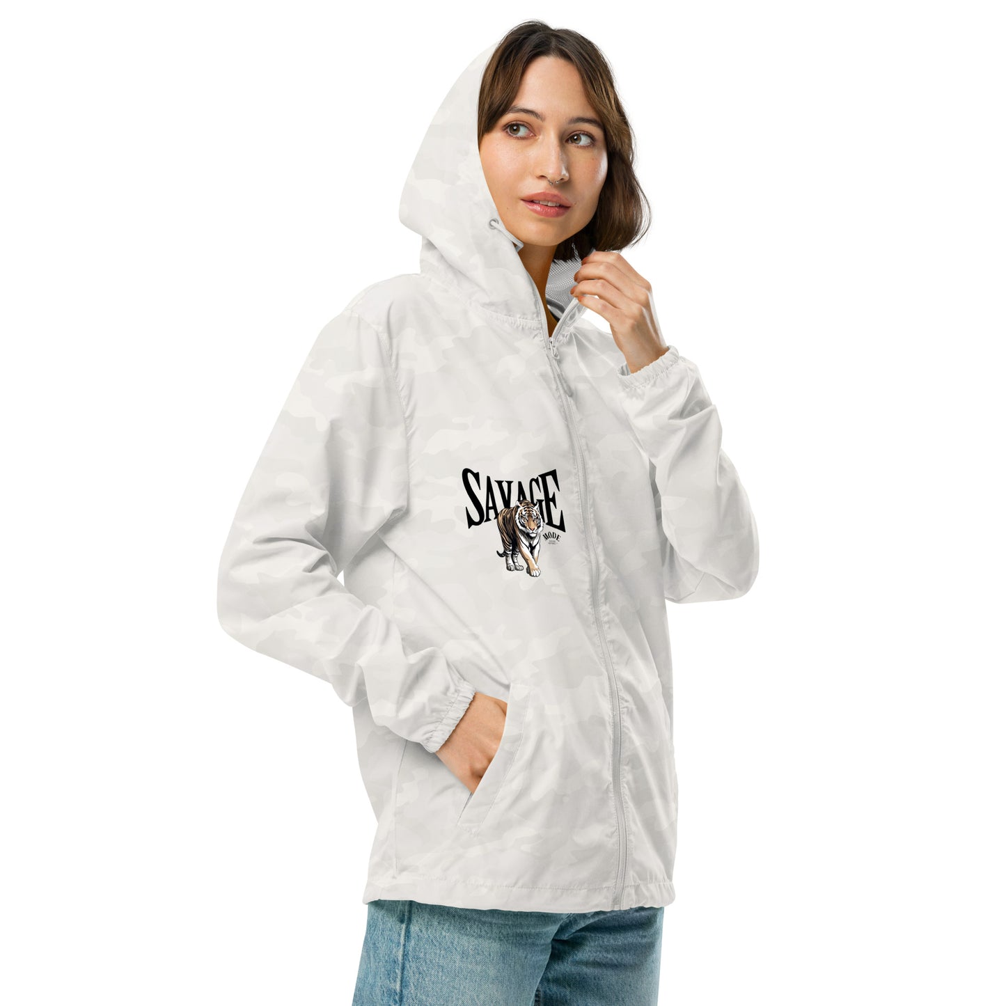 Savage Unisex Lightweight Zip Up Windbreaker