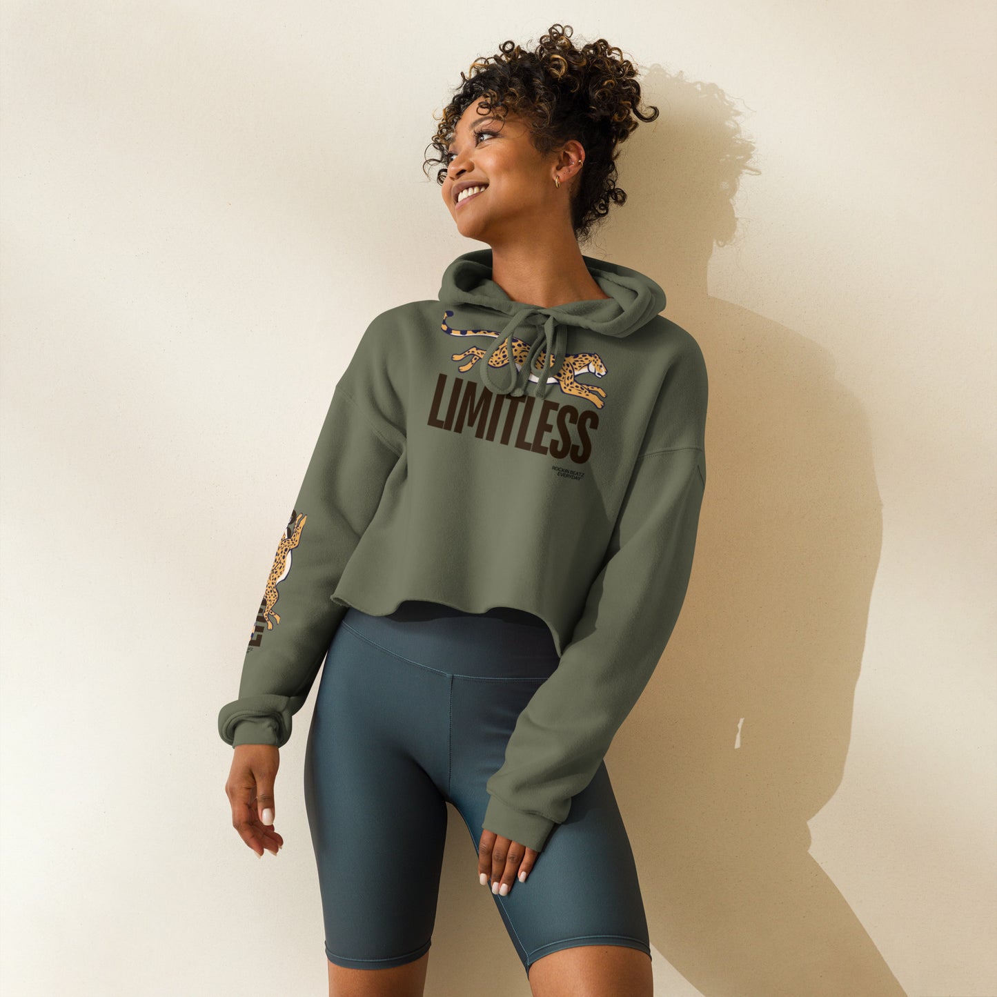 Limitless Women's Crop Hoodie