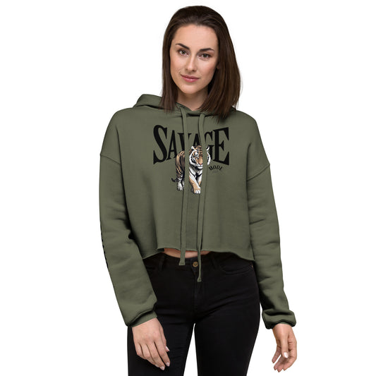 Savage Unisex Crop Hoodie