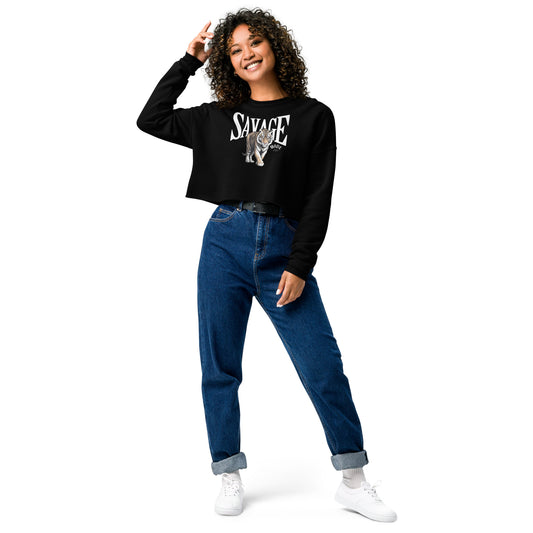 Savage Crop Sweatshirt