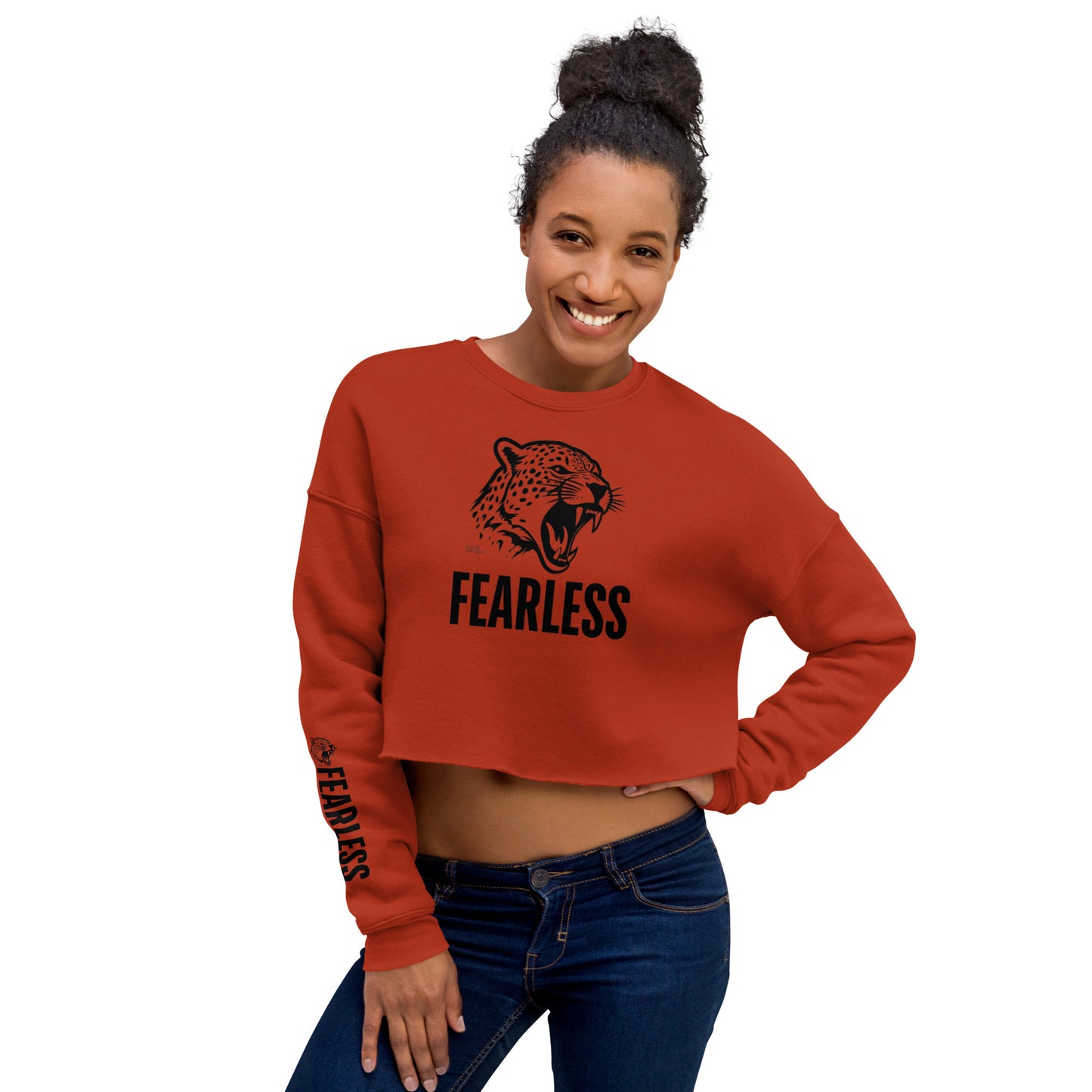 Fearless Crop Sweatshirt