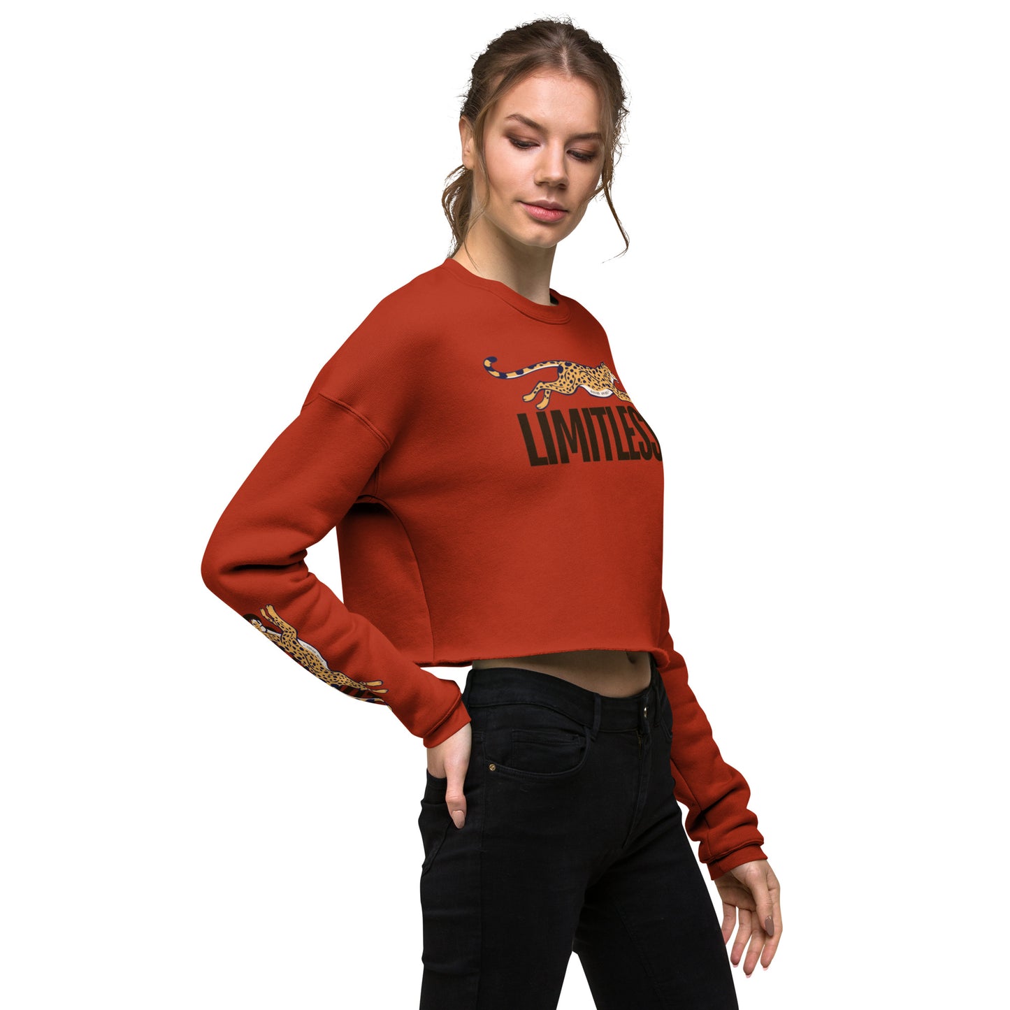 Limitless Women's Crop Sweatshirt