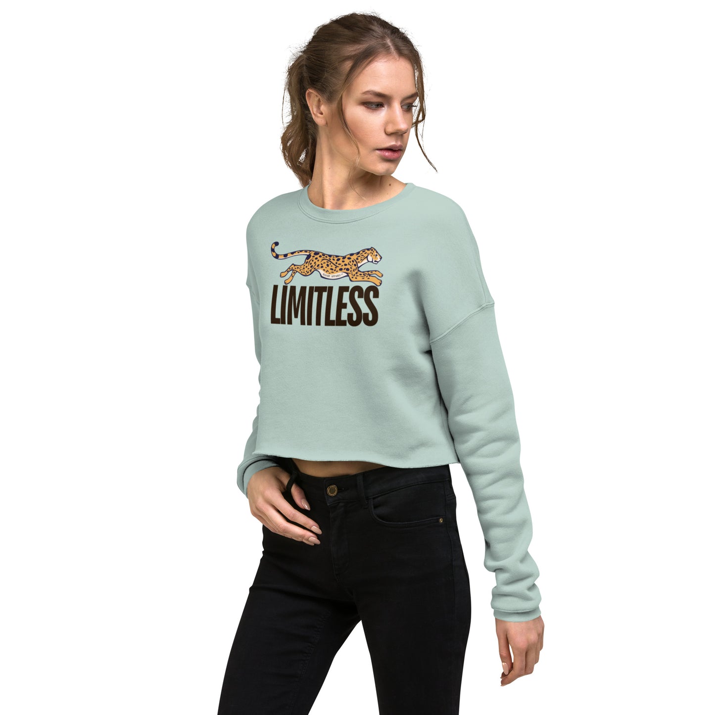 Limitless Women's Crop Sweatshirt